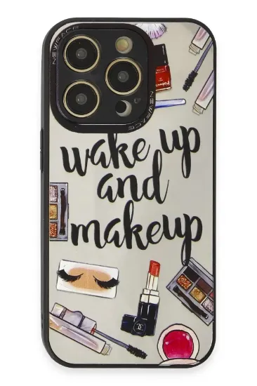 Newface iPhone 12 Pro Max Kılıf Mirror Desenli Kapak - Mirror - 3 resmi