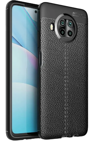 Newface Xiaomi Mi 10T Lite Kılıf Auto Focus Kapak - Siyah resmi