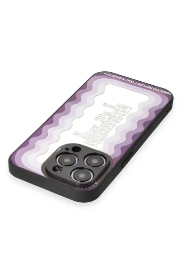 Newface iPhone 12 Pro Max Kılıf Mirror Desenli Kapak - Mirror - 5 resmi