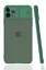 Newface iPhone 11 Pro Kılıf Platin Kamera Koruma Silikon - Yeşil resmi