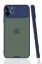 Newface iPhone 11 Pro Max Kılıf Platin Kamera Koruma Silikon - Lacivert resmi