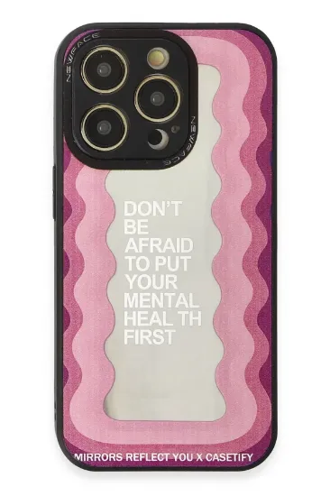 Newface iPhone 12 Pro Max Kılıf Mirror Desenli Kapak - Mirror - 11 resmi