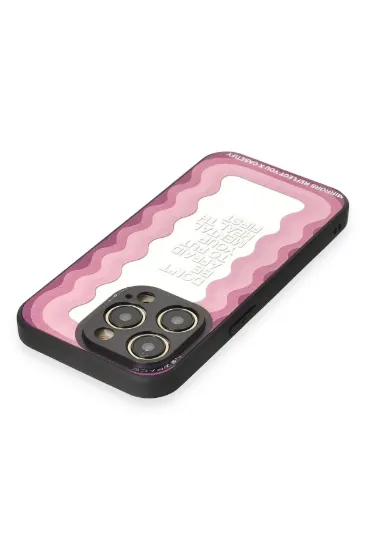 Newface iPhone 12 Pro Max Kılıf Mirror Desenli Kapak - Mirror - 11 resmi