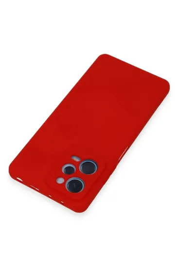 Newface Xiaomi Redmi Note 12 Pro 5G Kılıf Nano içi Kadife Silikon - Kırmızı resmi
