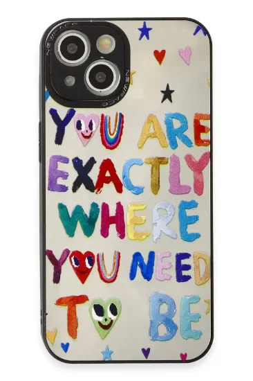 Newface iPhone 13 Kılıf Mirror Desenli Kapak - Mirror - 10 resmi