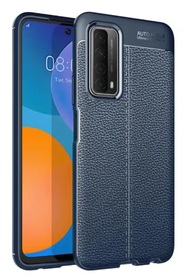 Newface Huawei P Smart 2021 Kılıf Auto Focus Kapak - Lacivert resmi
