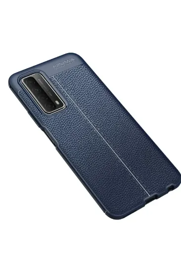 Newface Huawei P Smart 2021 Kılıf Auto Focus Kapak - Lacivert resmi