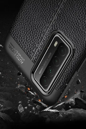 Newface Huawei P Smart 2021 Kılıf Auto Focus Kapak - Lacivert resmi