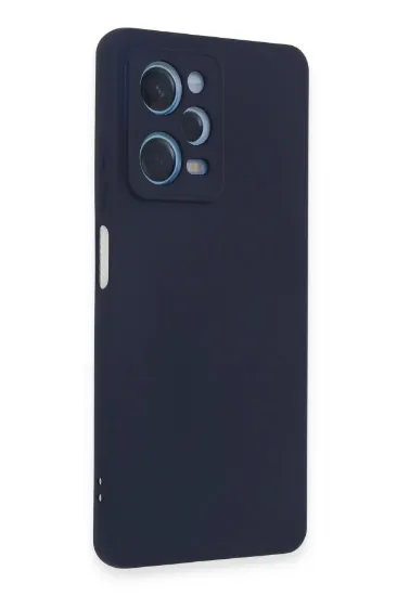 Newface Xiaomi Redmi Note 12 Pro 5G Kılıf Nano içi Kadife Silikon - Lacivert resmi