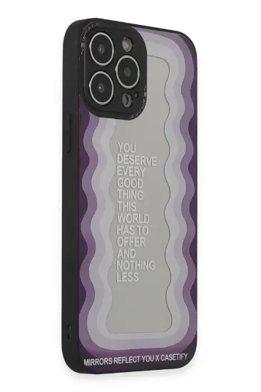 Newface iPhone 13 Pro Max Kılıf Mirror Desenli Kapak - Mirror - 5 resmi