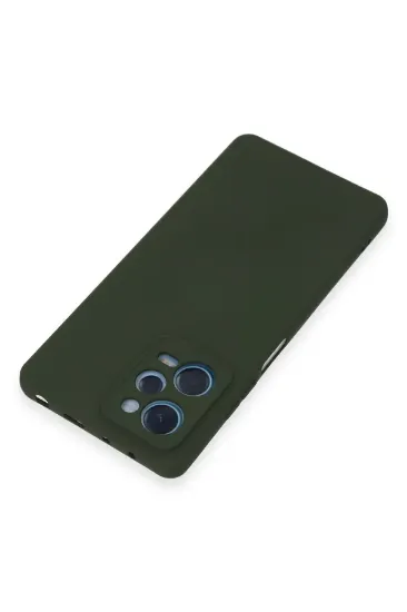 Newface Xiaomi Redmi Note 12 Pro 5G Kılıf Nano içi Kadife Silikon - Koyu Yeşil resmi