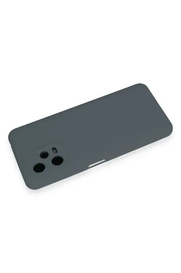 Newface Xiaomi Redmi Note 12 Pro 5G Kılıf Nano içi Kadife Silikon - Gri resmi