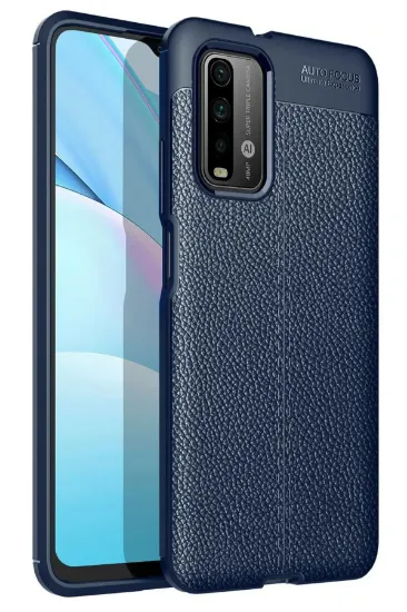 Newface Xiaomi Redmi 9T Kılıf Auto Focus Kapak - Lacivert resmi