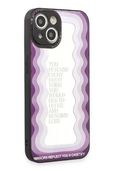 Newface iPhone 14 Kılıf Mirror Desenli Kapak - Mirror - 5 resmi