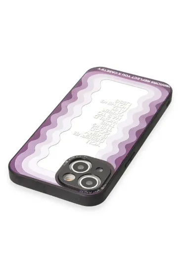 Newface iPhone 14 Kılıf Mirror Desenli Kapak - Mirror - 5 resmi