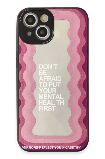 Newface iPhone 14 Kılıf Mirror Desenli Kapak - Mirror - 11 resmi