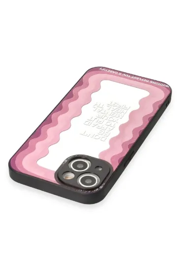 Newface iPhone 14 Kılıf Mirror Desenli Kapak - Mirror - 11 resmi