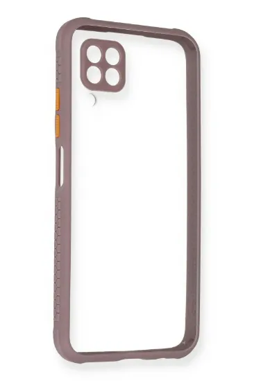 Newface Huawei P40 Lite Kılıf Miami Şeffaf Silikon - Açık Mor resmi