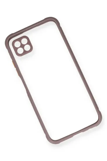 Newface Huawei P40 Lite Kılıf Miami Şeffaf Silikon - Açık Mor resmi