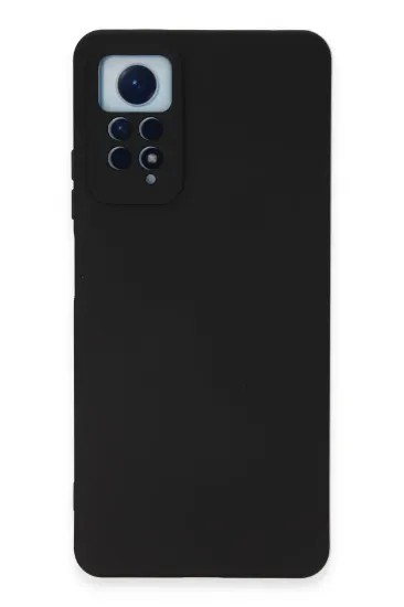 Newface Xiaomi Redmi Note 12 Pro 4G Kılıf Nano içi Kadife Silikon - Siyah resmi