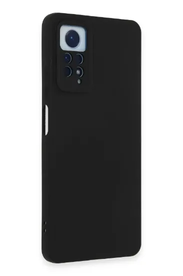 Newface Xiaomi Redmi Note 12 Pro 4G Kılıf Nano içi Kadife Silikon - Siyah resmi