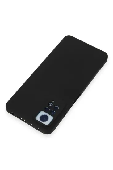 Newface Xiaomi Redmi Note 12 Pro 4G Kılıf Nano içi Kadife Silikon - Siyah resmi