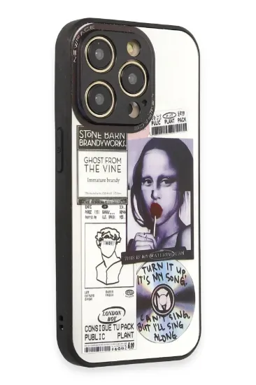 Newface iPhone 14 Pro Kılıf Mirror Desenli Kapak - Mirror - 2 resmi