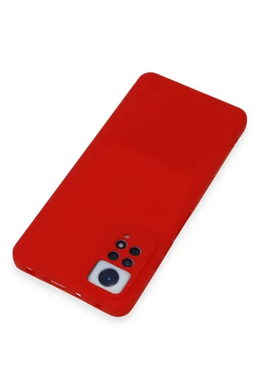Newface Xiaomi Redmi Note 12 Pro 4G Kılıf Nano içi Kadife Silikon - Kırmızı resmi