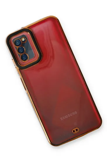 Newface Samsung Galaxy A03S Kılıf Liva Lens Silikon - Siyah resmi