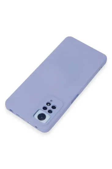 Newface Xiaomi Redmi Note 12 Pro 4G Kılıf Nano içi Kadife Silikon - Lila resmi