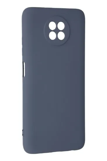 Newface Xiaomi Redmi Note 9 5G Kılıf Nano içi Kadife Silikon - Gri resmi