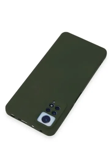 Newface Xiaomi Redmi Note 12 Pro 4G Kılıf Nano içi Kadife Silikon - Koyu Yeşil resmi