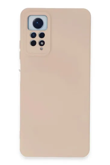 Newface Xiaomi Redmi Note 12 Pro 4G Kılıf Nano içi Kadife Silikon - Pudra resmi