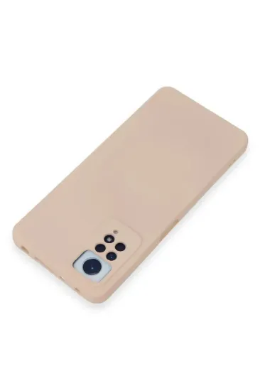 Newface Xiaomi Redmi Note 12 Pro 4G Kılıf Nano içi Kadife Silikon - Pudra resmi