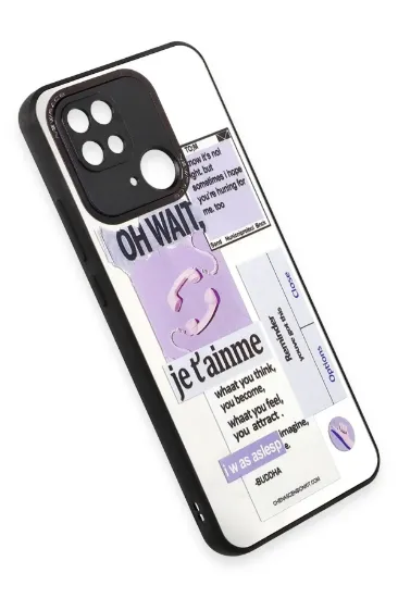 Newface Xiaomi Redmi 10C Kılıf Mirror Desenli Kapak - Mirror - 4 resmi