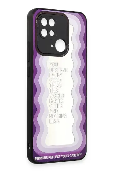 Newface Xiaomi Redmi 10C Kılıf Mirror Desenli Kapak - Mirror - 5 resmi