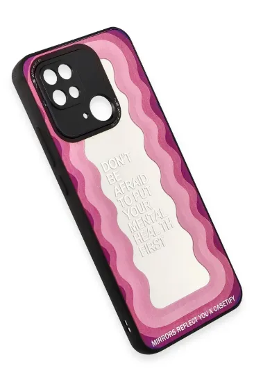 Newface Xiaomi Redmi 10C Kılıf Mirror Desenli Kapak - Mirror - 11 resmi