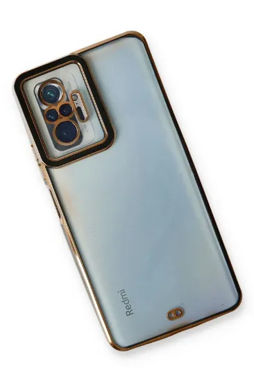 Newface Xiaomi Redmi Note 10 Pro Kılıf Liva Lens Silikon - Siyah resmi