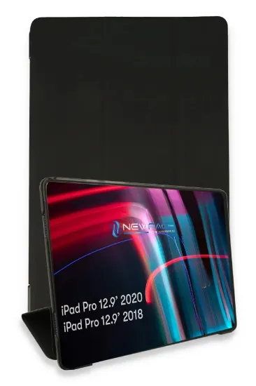 Newface iPad Pro 12.9 (2021) Kılıf Tablet Smart Kılıf - Siyah resmi