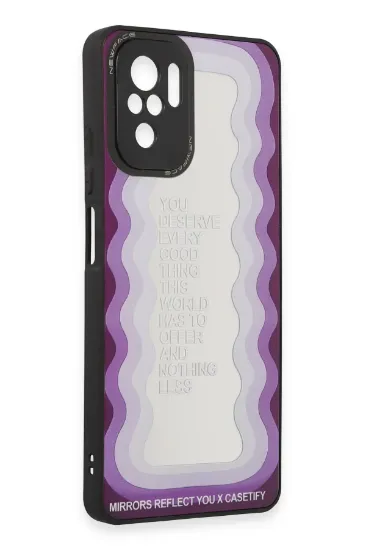 Newface Xiaomi Redmi Note 10 Kılıf Mirror Desenli Kapak - Mirror - 5 resmi