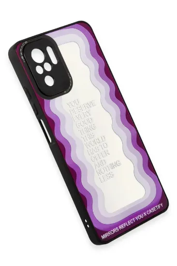 Newface Xiaomi Redmi Note 10 Kılıf Mirror Desenli Kapak - Mirror - 5 resmi