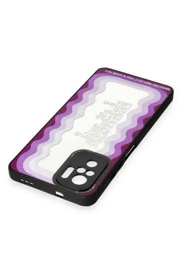 Newface Xiaomi Redmi Note 10 Kılıf Mirror Desenli Kapak - Mirror - 5 resmi