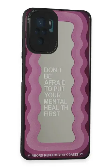 Newface Xiaomi Redmi Note 10 Kılıf Mirror Desenli Kapak - Mirror - 11 resmi