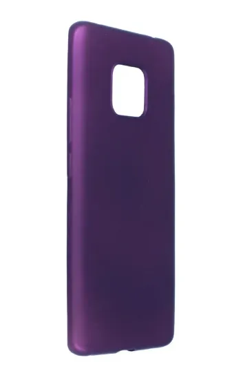 Newface Huawei Mate 20 Pro Kılıf First Silikon - Mürdüm resmi