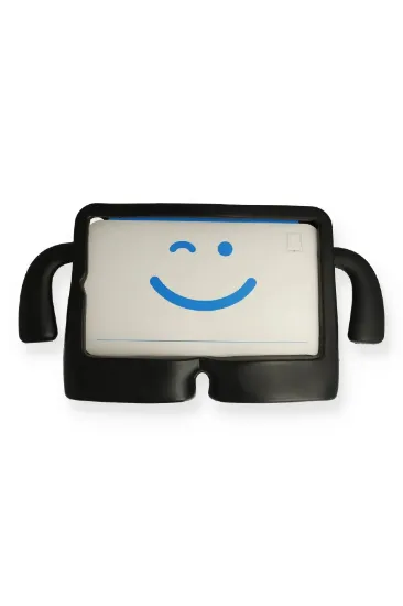 Newface iPad 5 Air 9.7 Kılıf Karakter Tablet Silikon - Siyah resmi