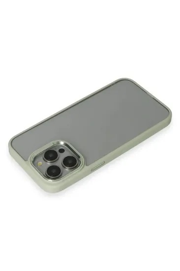 Newface iPhone 14 Pro Max Kılıf Power Silikon - Yeşil resmi