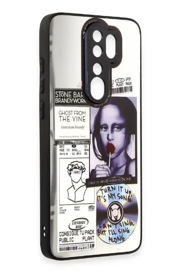 Newface Xiaomi Redmi Note 8 Pro Kılıf Mirror Desenli Kapak - Mirror - 2 resmi