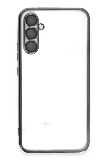 Newface Samsung Galaxy A34 5G Kılıf Razer Lensli Silikon - Siyah resmi