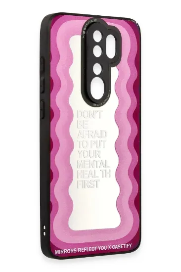 Newface Xiaomi Redmi Note 8 Pro Kılıf Mirror Desenli Kapak - Mirror - 11 resmi