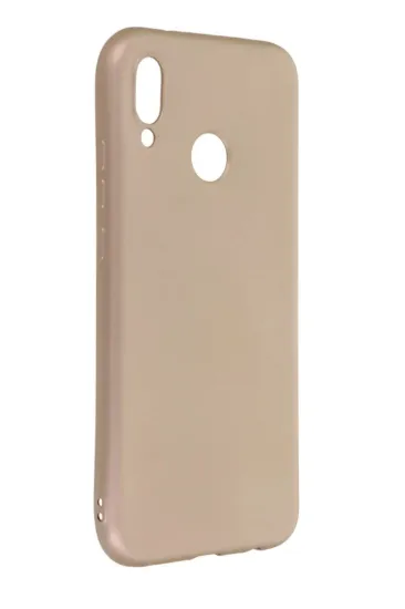 Newface Huawei P20 Lite Kılıf First Silikon - Gold resmi